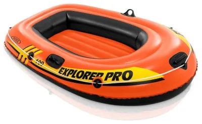 Лодка надувная Intex Explorer Pro 100 160 x 94 x 29 см, оранжевая