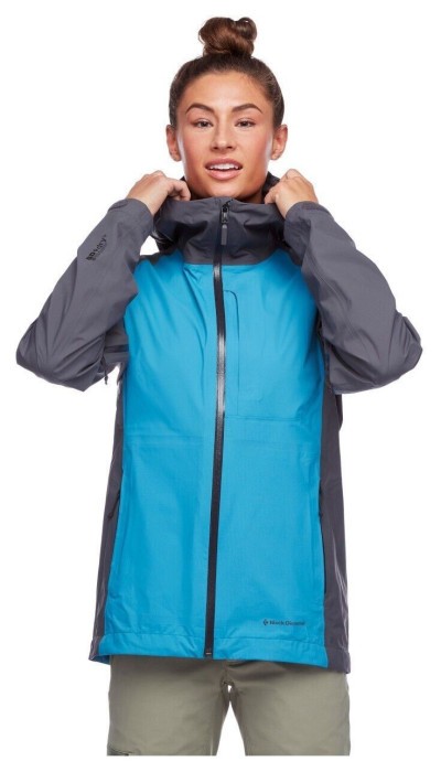 Женская женская куртка Black Diamond Highline Shell, S - Fjord Blue/Anthracite