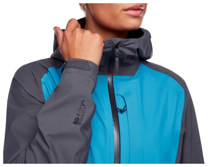 Женская женская куртка Black Diamond Highline Shell, S - Fjord Blue/Anthracite