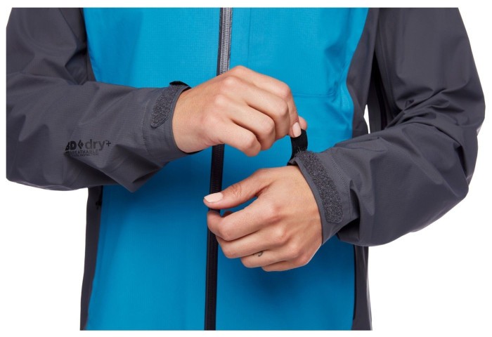 Женская женская куртка Black Diamond Highline Shell, S - Fjord Blue/Anthracite