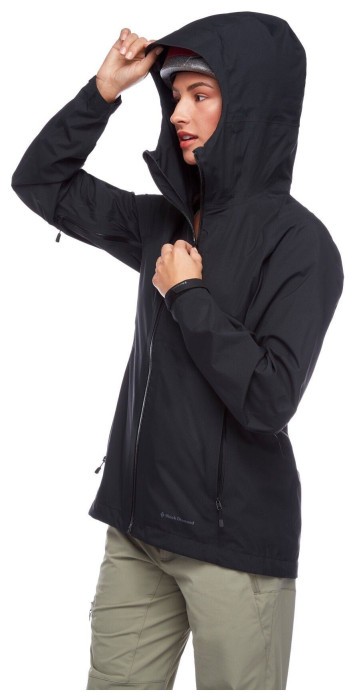 Женская женская куртка Black Diamond Highline Shell, S - Fjord Blue/Anthracite