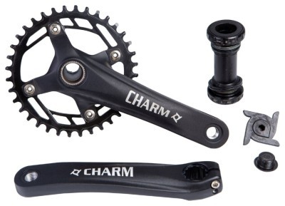 Шатун AL L170мм 36T PROWHEEL CHARM-36-TT із інтегрованим. віссю (чорн.)