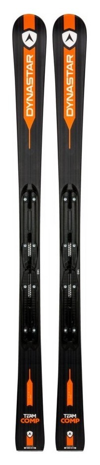 Лежи для подростков (комплект) Dynastar TEAM COMP+XPRESS JR 7 130см Black/orange