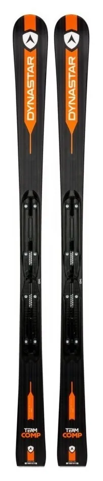 Лижі гірські для підлітків (комплект) Dynastar TEAM COMP+XPRESS JR 7 130см Black/orange (130 см чорний, помаранчевий)