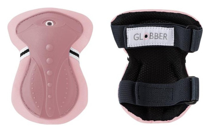 Комплект защитный детский GLOBBER, розовый, для ребенка 25-50кг