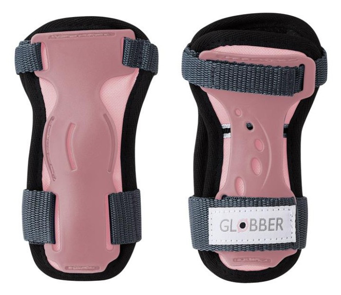 Комплект защитный детский GLOBBER, розовый, для ребенка 25-50кг