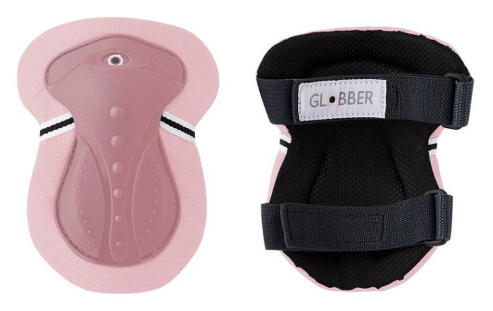 Комплект защитный детский GLOBBER, розовый, для ребенка 25-50кг