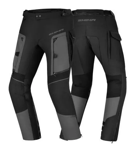 Мотоштани Shima Hero 2.0 Black Gray XXXXXL