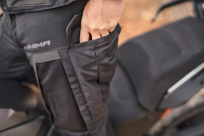 Мотоштани Shima Hero 2.0 Black Gray XXXXXL