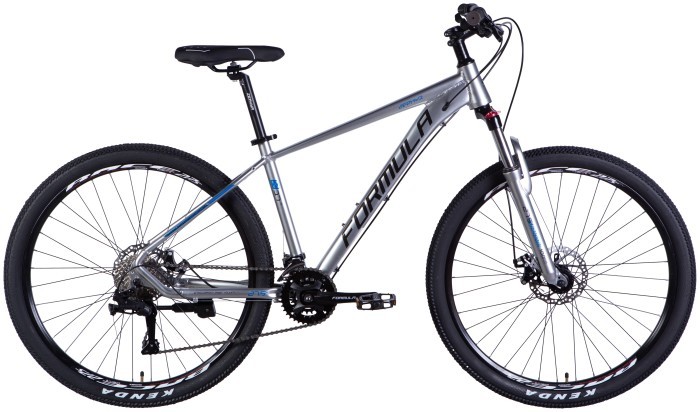 Велосипед AL 27,5" Formula ZEPHYR 3.0 DD CS рама-17" срiблястий 2025, укр, укр