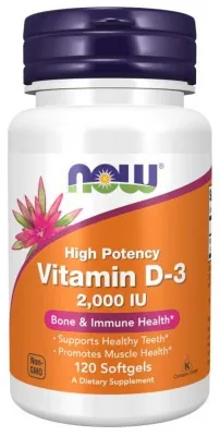VIT D-3 2000 IU - 120 sgels