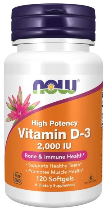 VIT D-3 2000 IU - 120 sgels