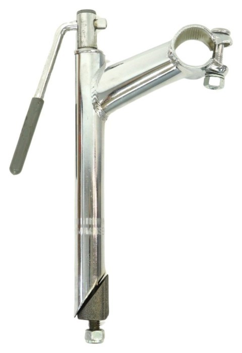 Виніс керма ST різьбовий 1" д.керма 25,4mm довжина: 80 мм срiблястий FSD JB-86030 (швидкоз'ємний), укр, укр