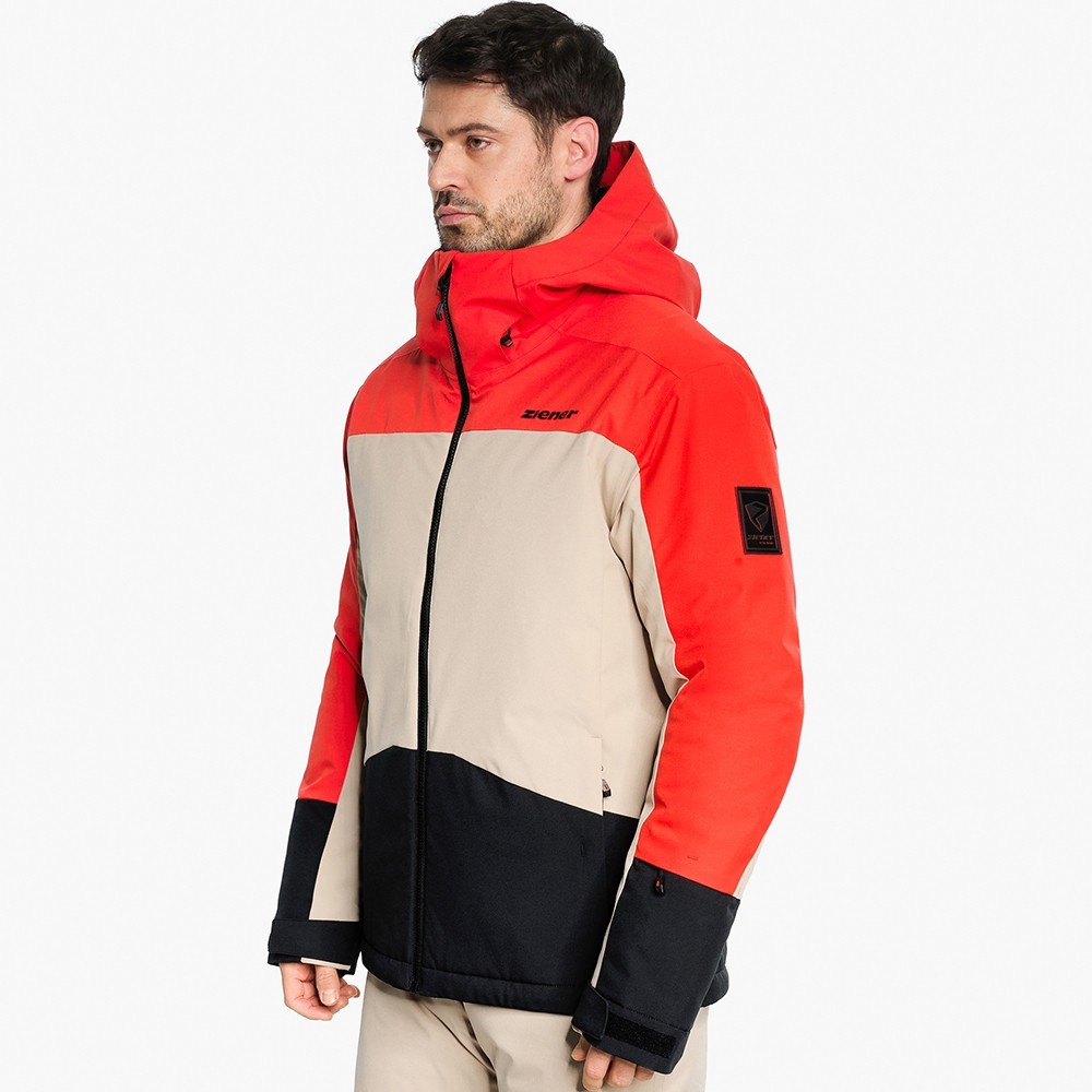 Ziener лыжная куртка Taraino 2026 red 48