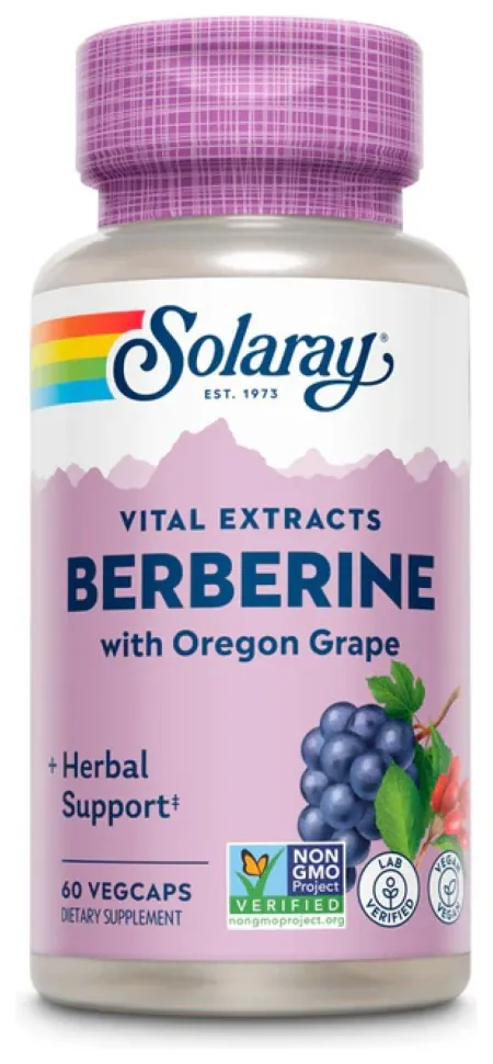 Berberine with Oregon Grape - 60 vcaps