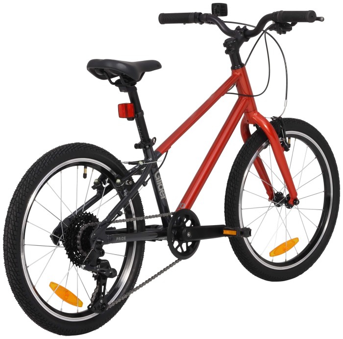 Велосипед 20" Pride GLIDER 2.2 2025 червоний