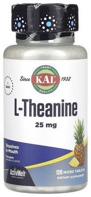 L-Theanine 25 mg - 120 tabs