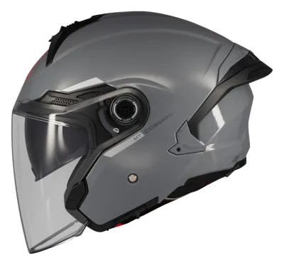 Мотошолом MT Cosmo SV Solid Gloss Grey A2 M