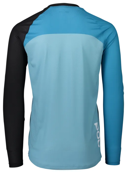 Джерси POC MTB Pure LS Jersey, Uranium Black/Basalt Blue/Lt Basalt Blue, S