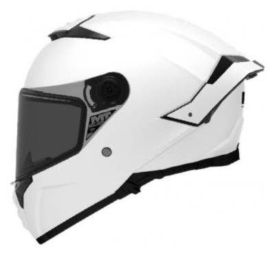Мотошолом MT THUNDER 4 SV PURE A0 Gloss WHITE S