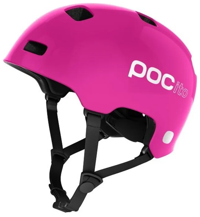 Велошолом POCito Crane Fluorescent Pink, р.M/L