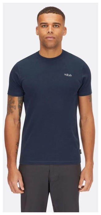 Футболка мужская Rab Basecamp 3 Peaks Tee, Red Clay, L