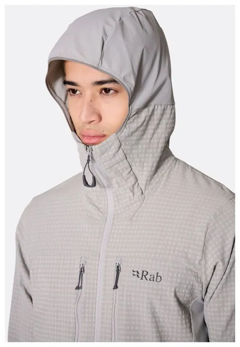 Кофта чоловіча Rab Ascendor Pro Hoody, Black, L