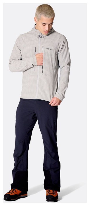 Кофта чоловіча Rab Ascendor Pro Hoody, Black, L