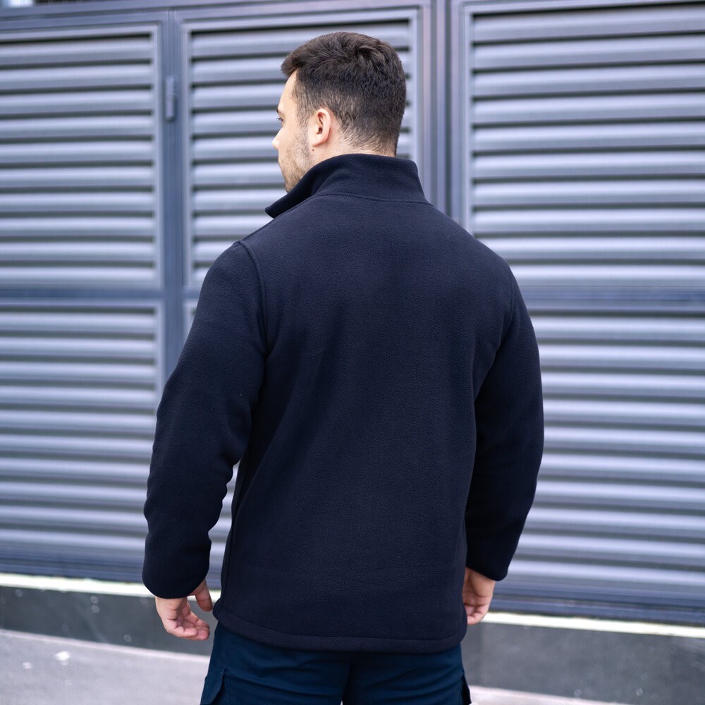 Толстовка флісова Pobedov Voin Темно-синій S BLto2 540Sdb