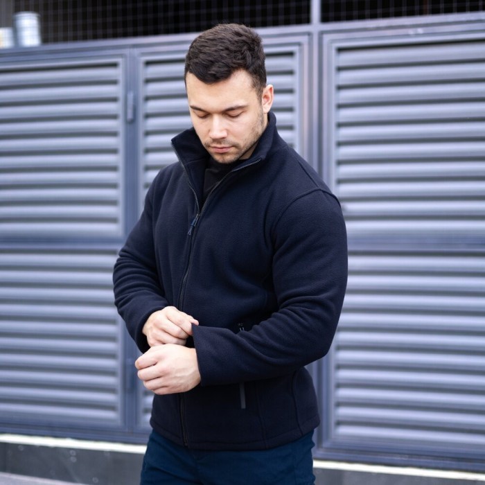 Толстовка флісова Pobedov Voin Темно-синій S BLto2 540Sdb, укр, укр