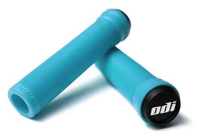 Гріпси ODI Soft Longneck BMX 135 mm Single Ply Aqua (блакитні), укр, укр