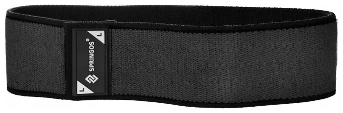 Резинка для фітнесу та спорту із тканини Springos Hip Band Size L FA0115