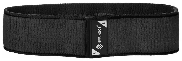 Резинка для фітнесу та спорту із тканини Springos Hip Band Size L FA0115