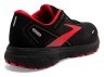 Кроссовки мужские Brooks GHOST 14 GTX M 42.5 (9.0US) Black/blackened pearl/highriskred (1103681D004) Фото - 1