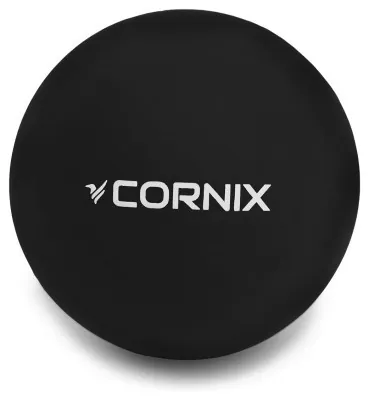 Массажный мяч Cornix Lacrosse Ball 6.3 см XR-0118 Black