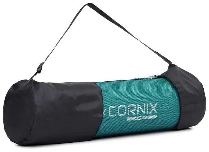 Килимок спортивний Cornix NBR 183 x 61 x 1 cм для йоги та фітнесу XR-0248 Mint
