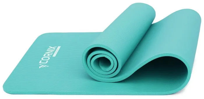 Килимок спортивний Cornix NBR 183 x 61 x 1 cм для йоги та фітнесу XR-0248 Mint