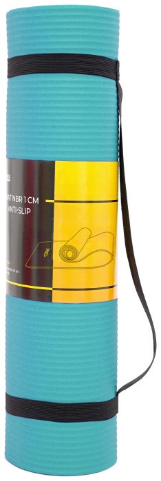 Килимок спортивний Cornix NBR 183 x 61 x 1 cм для йоги та фітнесу XR-0248 Mint
