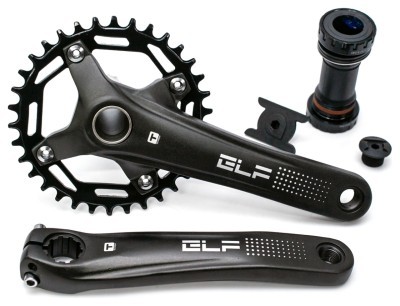 Шатун AL+ST L170мм 34T T-Self A26Z-SS300 в комплекте с кареткой