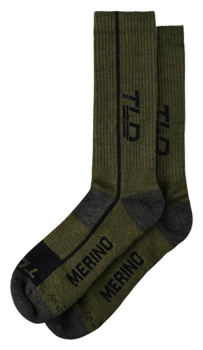 Носки TLD CHILL MERINO WOOL SOCKS MONO [fatigue] L/XL