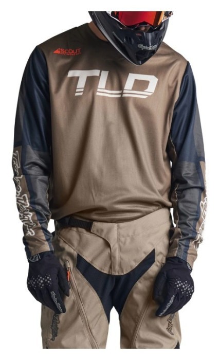 Мото джерсі TLD Scout GP Jersey RECON [GRAVEL/BEETLE] LG (брак)