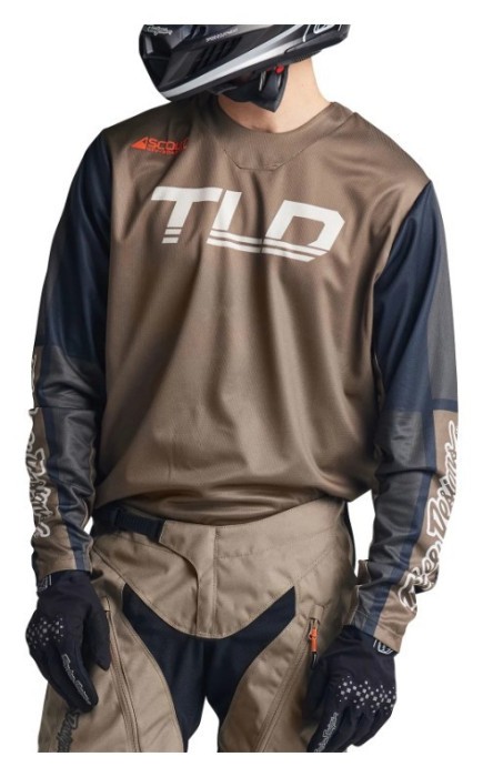 Мото джерсі TLD Scout GP Jersey RECON [GRAVEL/BEETLE] LG (брак)