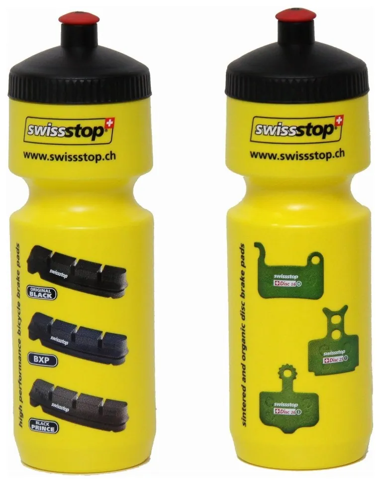 Фляга SwissStop Bottle, Yellow w/graphic, 0,75 л (SHM_SWISS P100003317)