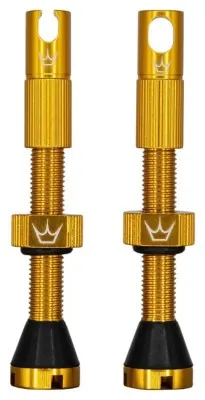Ниппели Peaty's x Chris King Tubeless Valves, 42mm, Gold