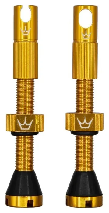 Ниппели Peaty's x Chris King Tubeless Valves, 42mm, Gold