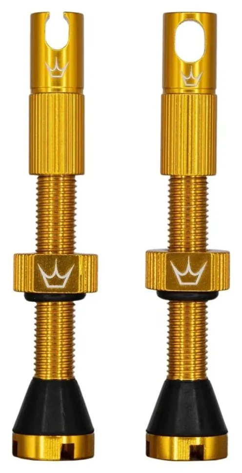 Ніпелі Peaty's x Chris King Tubeless Valves, 42mm, Gold (SPT_PTV2-42-GLD-12)