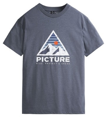 Футболка Picture Organic Authentic dark blue melange