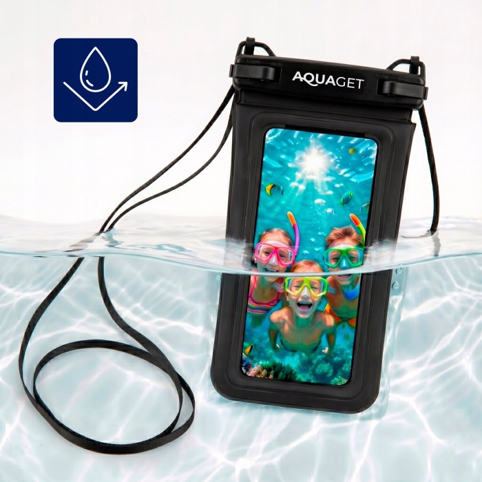 Чохол водонепроникний Aquaget для телефона AQ0028 Black