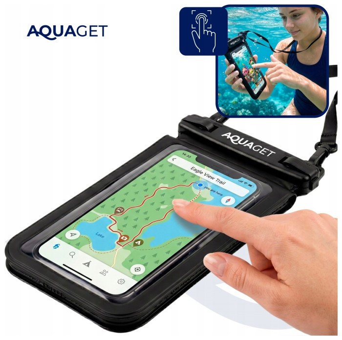 Чохол водонепроникний Aquaget для телефона AQ0028 Black