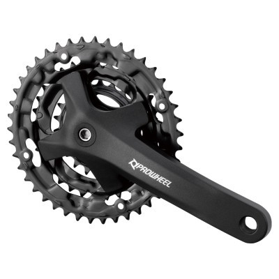 Шатун L170мм 22-32-42Т із Pl захистом чорн. PROWHEEL MPE-301 під квадрат